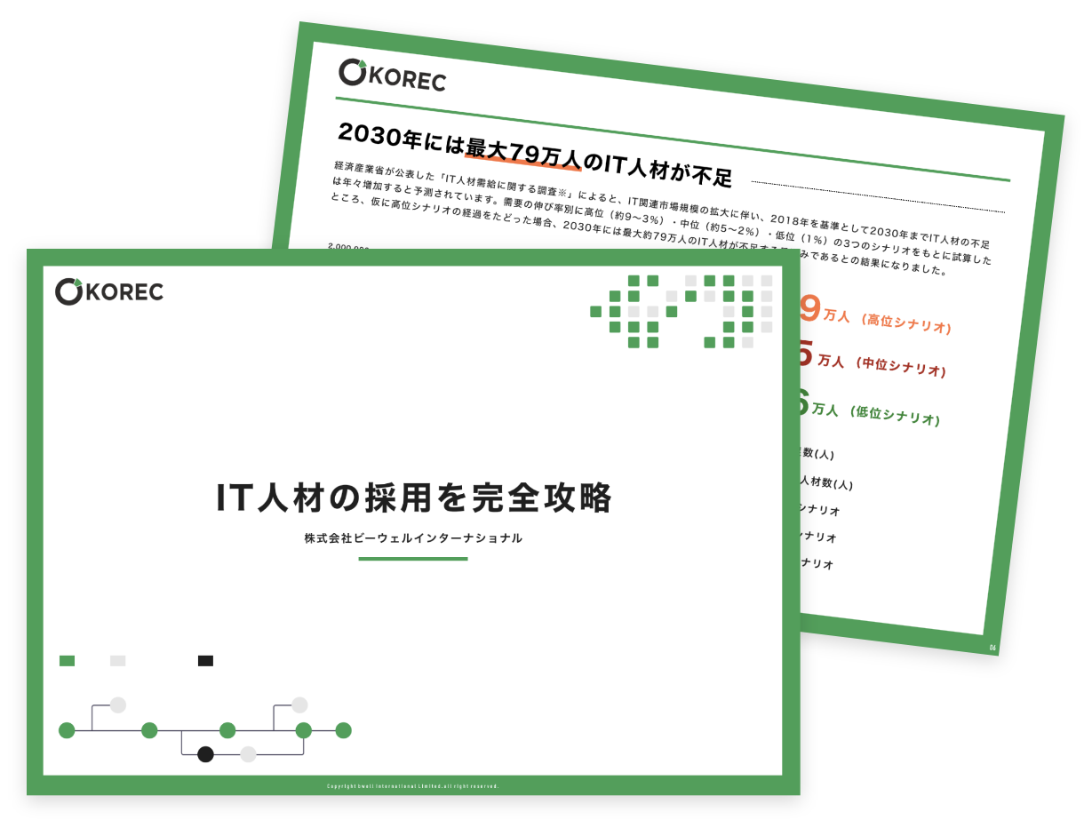 IT人材採用を完全攻略するための解説書